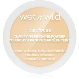 wet n wild BareFocus Clarifying Finishing Powder mattierendes Puder Farbton Fair/Light 6 g