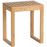 Wenko Badhocker Bambusa aus Bambus 40 x 30 x 46 cm braun