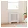 vidaXL Heizkörperabdeckung 2 pcs Weiß 78 x 19 x 81,5 cm Holzwerkstoff