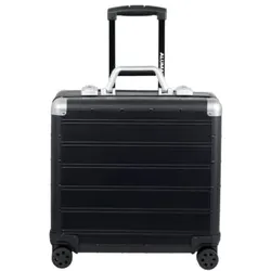 Jüscha Business Trolley Aluminium schwarz matt