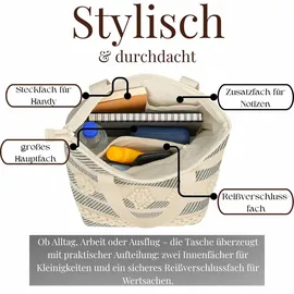 Marrakesch Orient & Mediterran Interior Kalpur -1- Shopper Baumwolle Beige