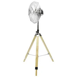 Primaster 45 cm Standventilator Holzoptik