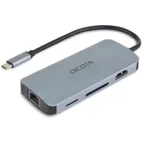 Dicota USB-C 8-in-1 Multi Hub 4K PD 100W