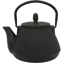 Bredemeijer Teekanne Wuhan  1,0l Gusseisen schwarz +Filter 153005