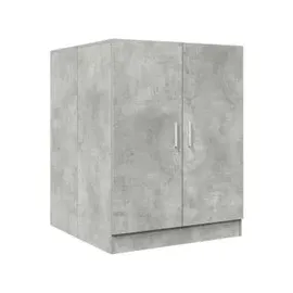 vidaXL Waschmaschinenschrank 70,5 x 71,5 x 91,5 cm Betongrau