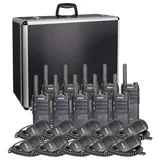 Maas Elektronik Team-Set PT-375 KEP-360-K 150114 PMR-Handfunkgerät 10er Set,
