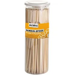 150 Stück Bambusspieße, Länge 23 cm - Ideal für Grillen und Fingerfood