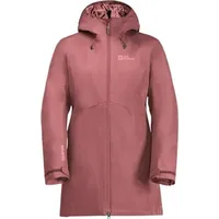 Jack Wolfskin Heidelstein Ins Mantel - red ochre L