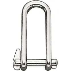 Auto-Schäkel aus Edelstahl – ORANGEMARINE farblos 5 MM