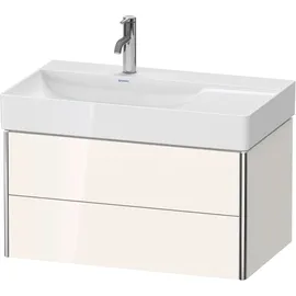 Duravit XSquare 78,4x46x39,7cm, 2 La, B l, wandhängend, sw hgl