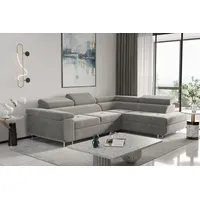 Kaiser möbel Ecksofa mit schlaffunktion und bettkasten, Eckcouch ATOM