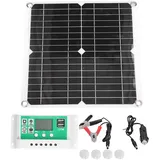 40w 18v Monokristallines Flexibles Solarmodul Mit 30a-regler Für Wohnmobil Und Auto