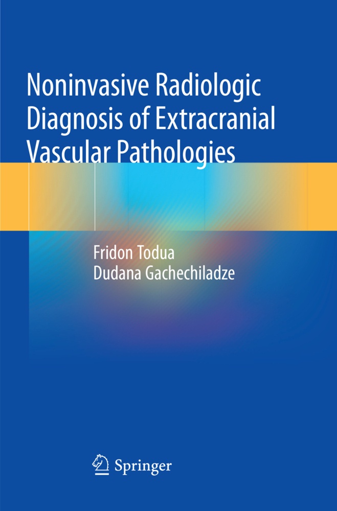 Noninvasive Radiologic Diagnosis Of Extracranial Vascular Pathologies - Fridon Todua  Dudana Gachechiladze  Kartoniert (TB)
