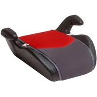 Autositzerhöhung Belina Semi von UNITED KIDS Gruppe II/III (15-36 kg) Kindersitz Autositz (43 x 36 x 18,5 cm), Farbe:Rot/Grau