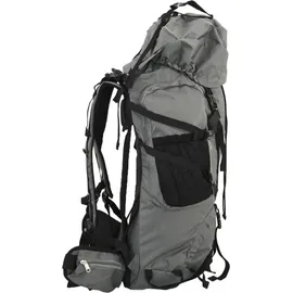vidaXL Wanderrucksack Grau 60 L Oxford-Gewebe - Grau