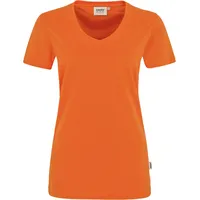 Hakro Damen V-Shirt Performance 181 orange Größe 4XL