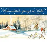 Kaufmann, Ernst Weihnachtlich glänzet der Wald Windlicht-Adventskalender mit 24 Türchen