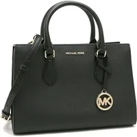 Michael Kors Sheila Medium Satchel Canvas Black