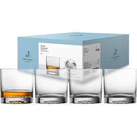 Schott Zwiesel Zwiesel Glas ECHO Whisky-Tumbler groß 4 Stück Inhalt 399 ml Whiskyglas