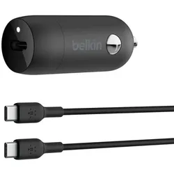 Belkin BOOST Charge 30W USB-C Kfz-Ladeger.+Kab.CCA004bt1MBK-B6