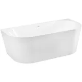Aloni Halb-Freistehende Badewanne 80 x 170 cm (FB5500)