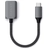 Satechi USB-C auf USB-A Adapter 15 m Grau