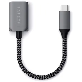 Satechi USB-C auf USB-A Adapter 15 m Grau