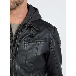 JCC Lederjacke 310-19-222 Schwarz 50