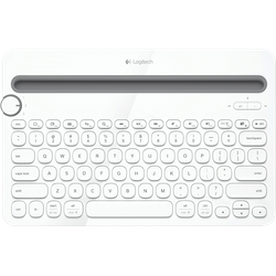 LOGITECH K480 WS - Funk-Tastatur, Bluetooth, weiß, Win/Mac/Android