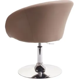 Mendler Esszimmerstuhl HWC-F19 Kunstleder taupe