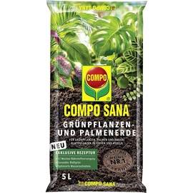 Compo Sana Grünpflanzen- und Palmenerde 5 l