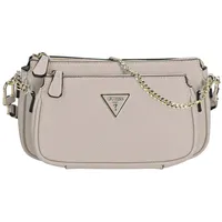 GUESS Damen Schultertasche Noelle Taupe