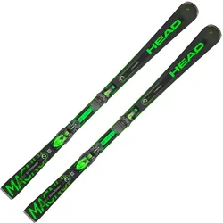 HEAD Supershape e-Magnum On-Piste Ski Set 2025 - 163cm