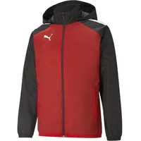 Puma teamLIGA Allwetter Jacke Kinder red/black 176