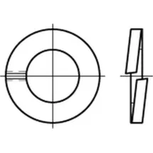 Reyher Federring DIN 127 B 12 A 4 100 Stück