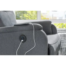 Jockenhöfer Gruppe »Bristol, mit elektromotorischen Verstellfunktionen« USB-Ladeport, Federkern, Relaxfunktion