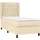 vidaXL Boxspringbett 90 x 200 cm Creme