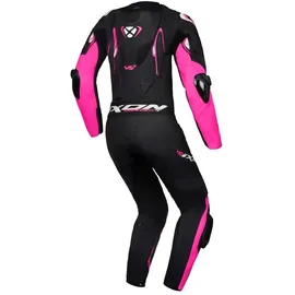 IXON Vortex 3 Lederkombi - Black / Pink / White - S