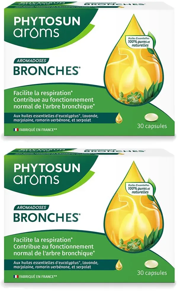Phytosun Arôms Capsules Bronches 30 Capsules 2x30 pc(s) capsule(s)
