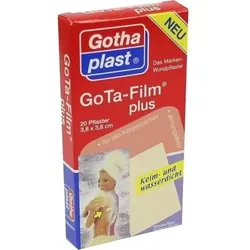 GOTA FILM plus 3,8x3,8 cm Pflaster 20 St