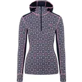 KARI TRAA Rose Baselayer Hoodie Merino 240 Damen Funktionsunterhemd (Dunkelblau XL)