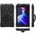 ESTUFF Hintere Abdeckung für Galaxy Tab Active 3 8.0 (2020) Schwarz