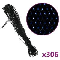 vidaXL Lichterkettennetz LED 5 m Blau