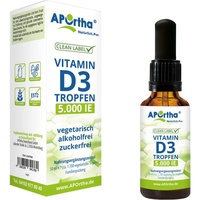 APOrtha Deutschland GmbH Vitamin D3 Tropfen 5.000 I.e. 125