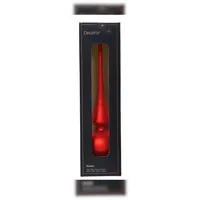Christmas Decorations Christbaumspitze Glas 26cm weihnachtsrot matt