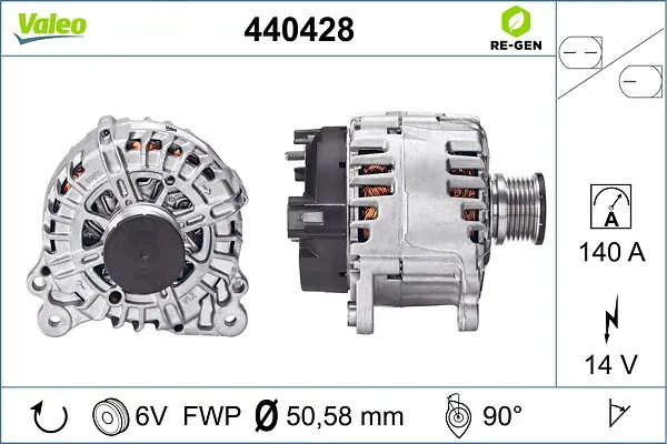 VALEO Generator 440428 für Mercedes VW