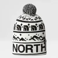 The North Face Tuke Beanie-Mütze gardenia White- Black Einheitsgröße