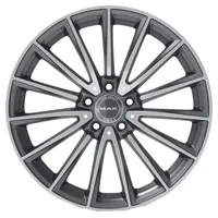 MAK Komet 8,0 x 18 5 x 112 ET33 Gun Metallic Mirror