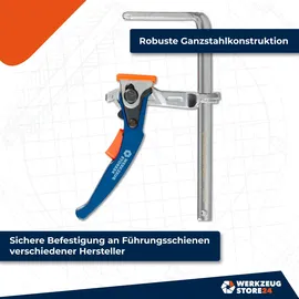 WS24 Einhandhebelzwinge Ganzstahl 160 / 80 -