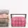 Relaxdays Drahtkorb 3er Set rechteckig 28 x 20 x 16 cm schwarz